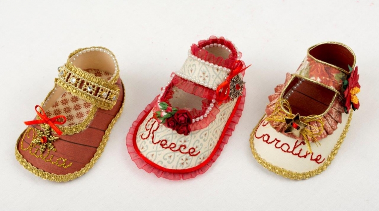 Holiday Baby Shoe Ornaments Â» Pion Design's Blog