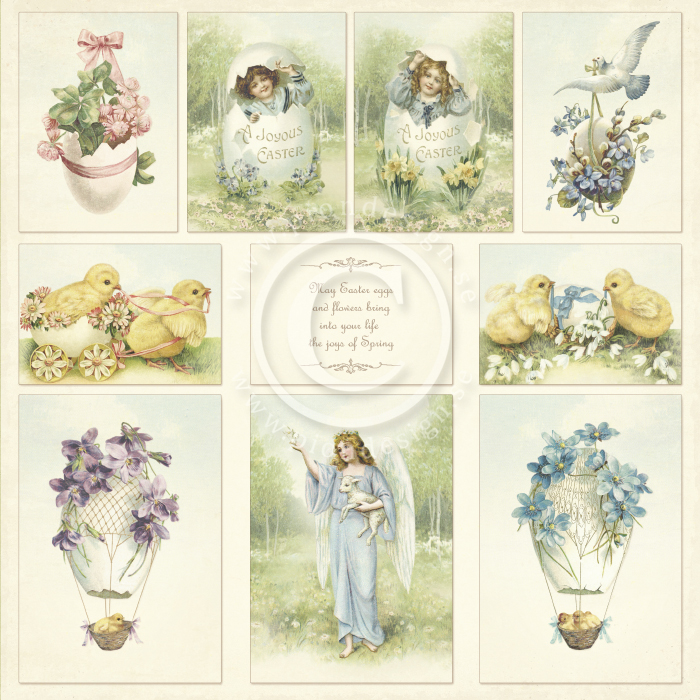 Images from the Past - Easter Greetings - PD1614