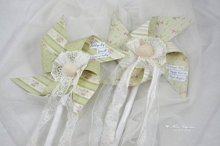 Pinwheel with new, lovely papers » Pion Design's Blog